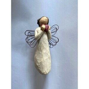 Will Tree Collectible Figurine Y2K Angel of the Heart 5” Fairy Remembrance Gift